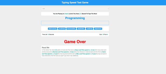 TypingRace-Game