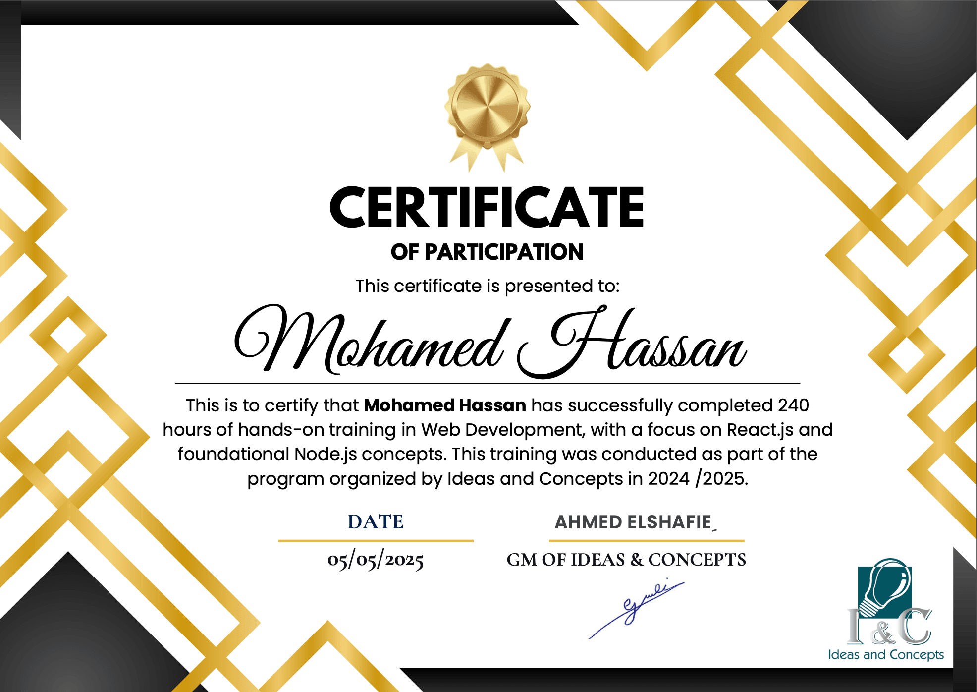 Full Stack Development Certification